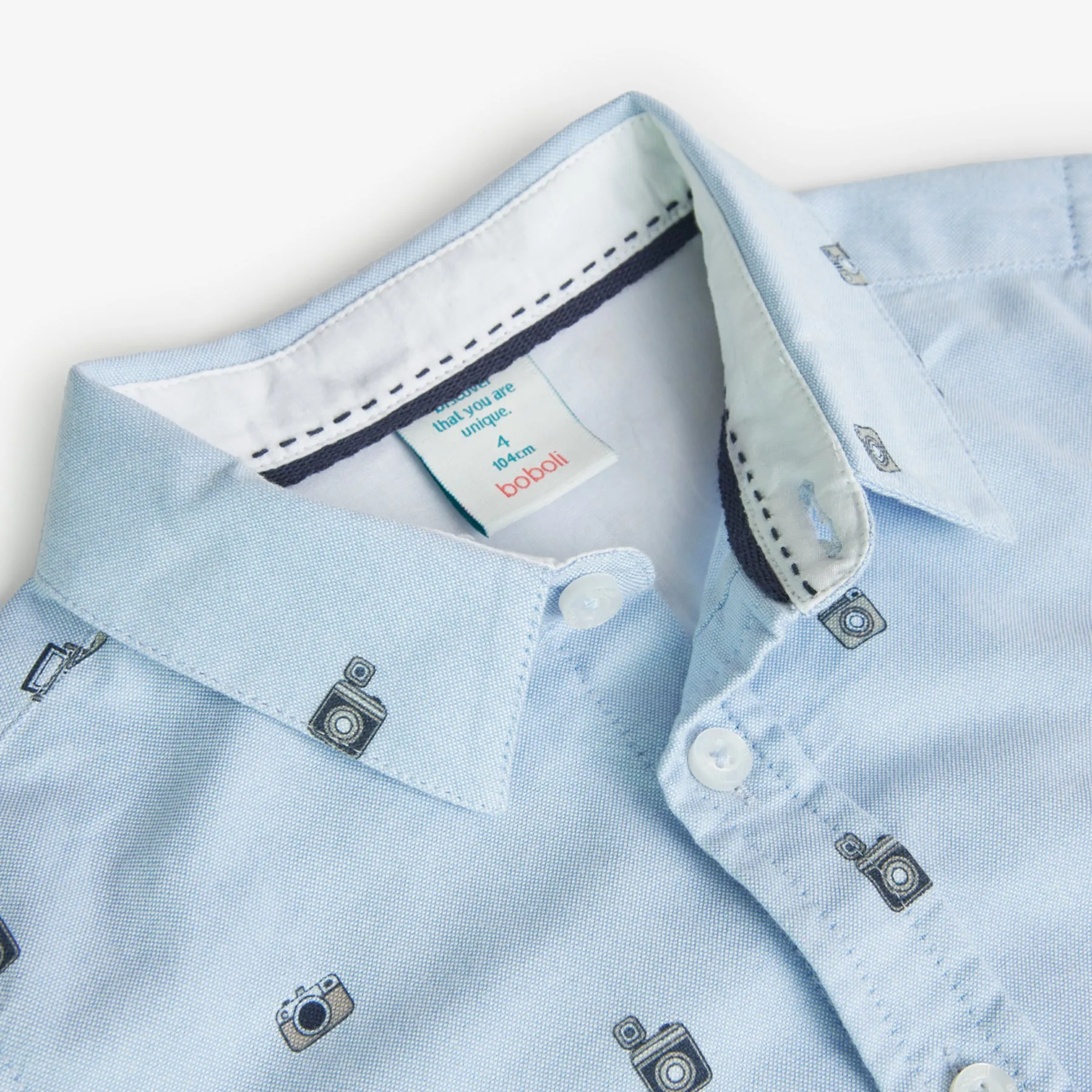 Boboli Camera Print Shirt