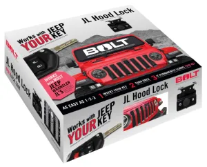 BOLT Lock Hood Lock for Jeep JL/JLT