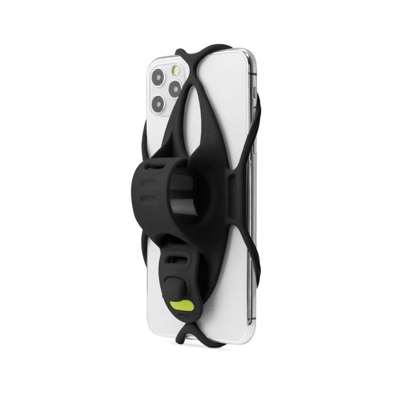 Bone Collection Bike Tie 4   Power Strap Smartphone Holder Black