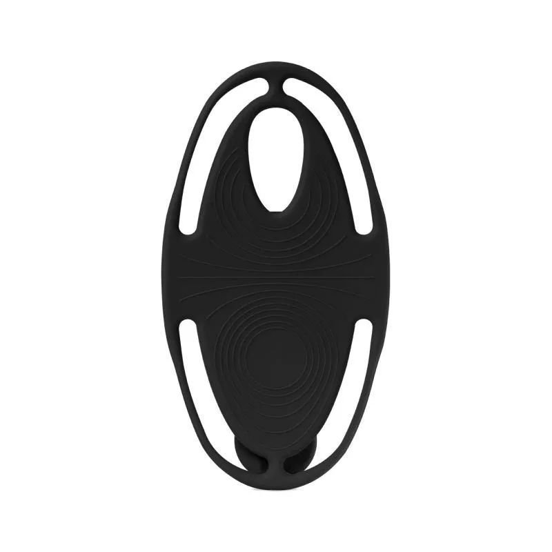 Bone Collection Bike Tie 4   Power Strap Smartphone Holder Black