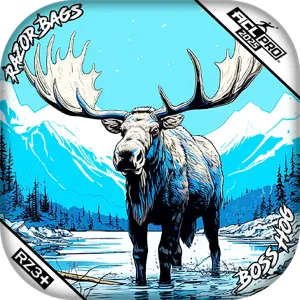 Boss Hog | Alaskan Moose | ACL PRO Razor Cornhole Bags