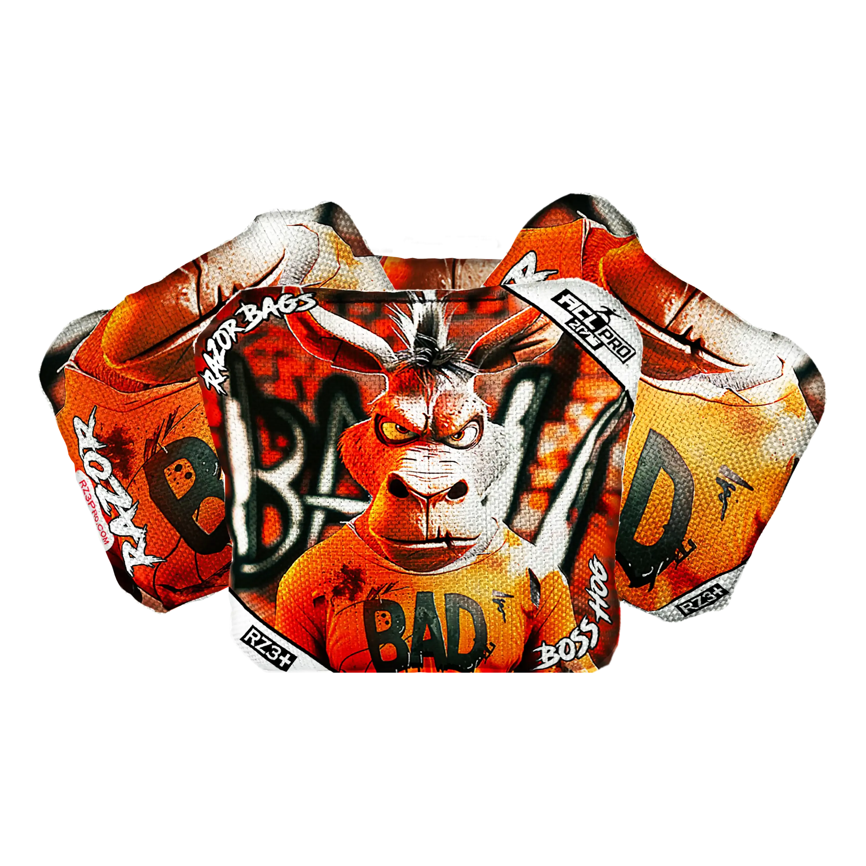 Boss Hog | Bad A Graffiti | ACL PRO Razor Cornhole Bags