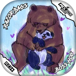 Boss Hog | Bear Hug | ACL PRO Razor Cornhole Bags