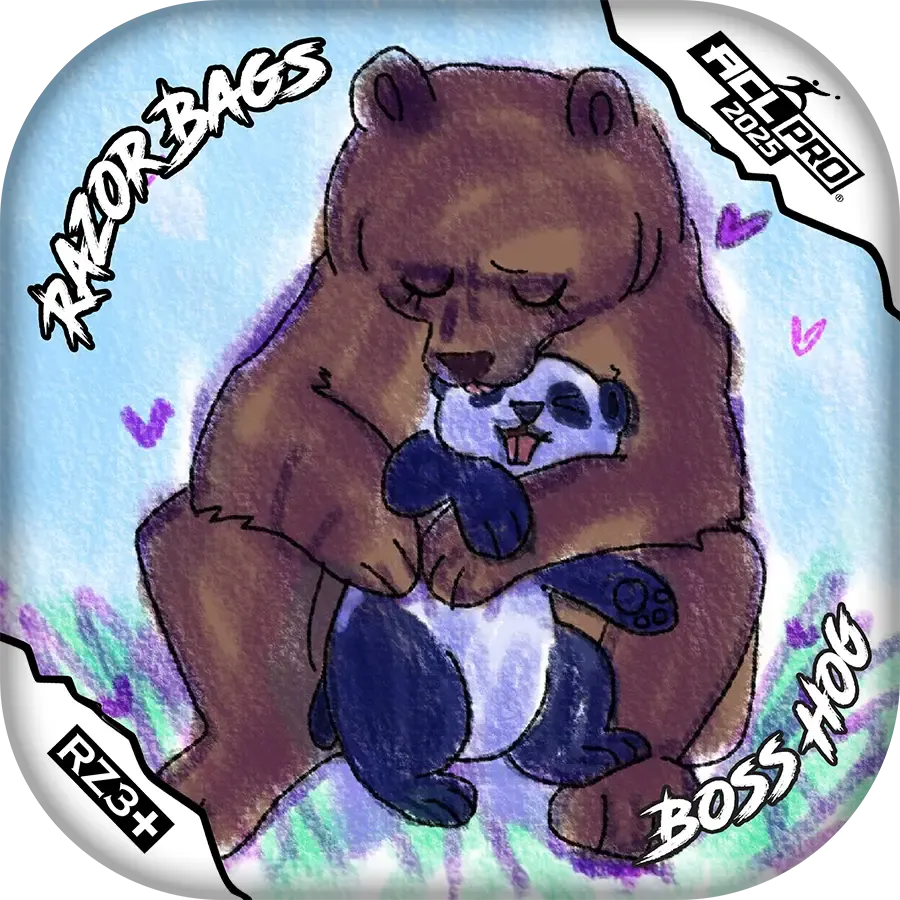 Boss Hog | Bear Hug | ACL PRO Razor Cornhole Bags