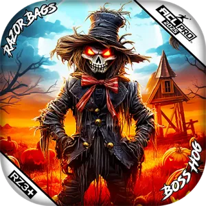 Boss Hog | Scarecrow 1 | ACL PRO Razor Cornhole Bags