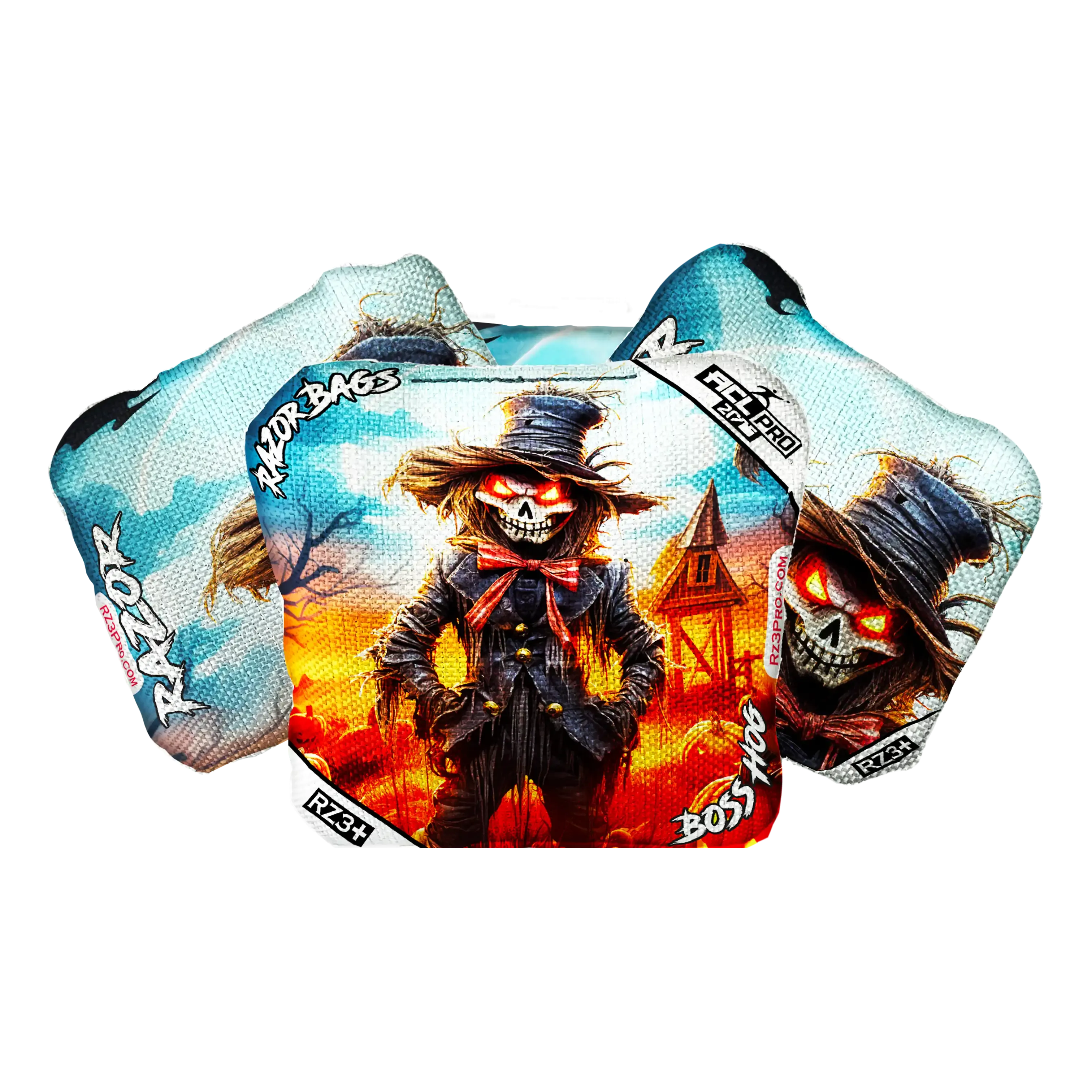 Boss Hog | Scarecrow 1 | ACL PRO Razor Cornhole Bags