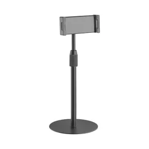Brateck Ball Join designHight Adjustable tabletop Stand for Tablets & Phones Fit most 4.7'-12.9' Phones and Tablets - Black (LS)