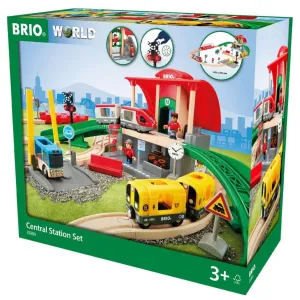 BRIO Set - Central Station Set 37 pieces