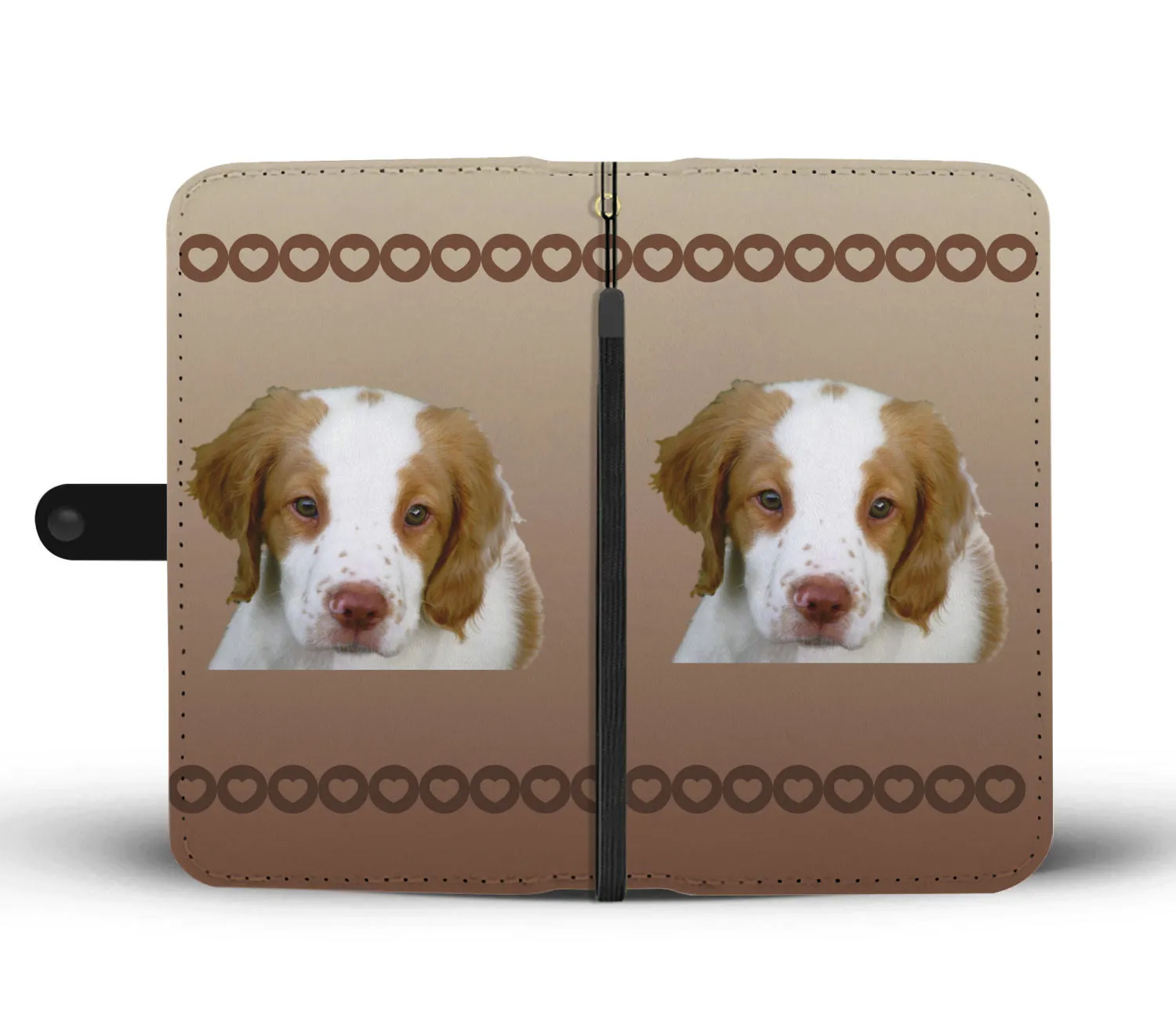 Brittany Spaniel Phone Case Wallet
