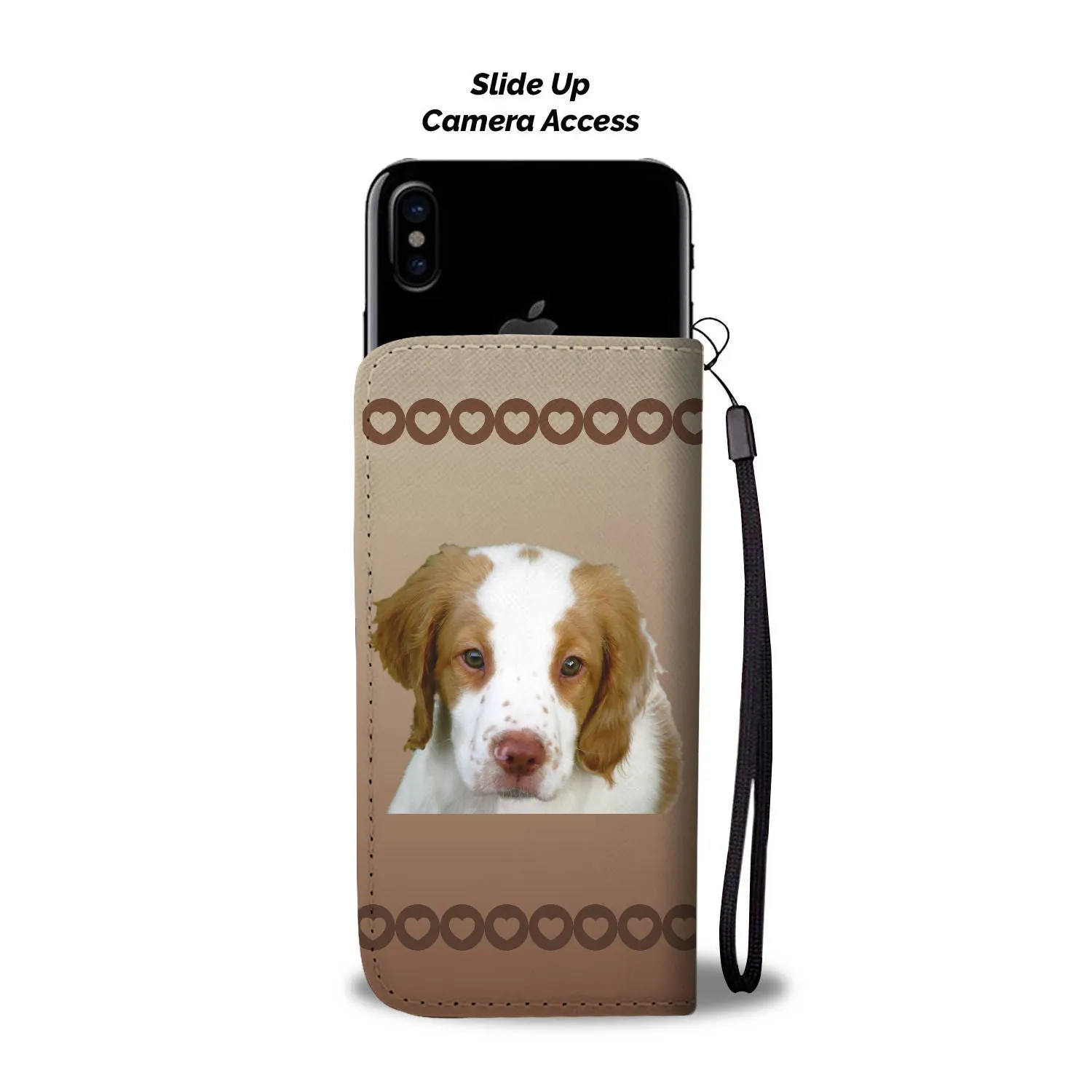 Brittany Spaniel Phone Case Wallet