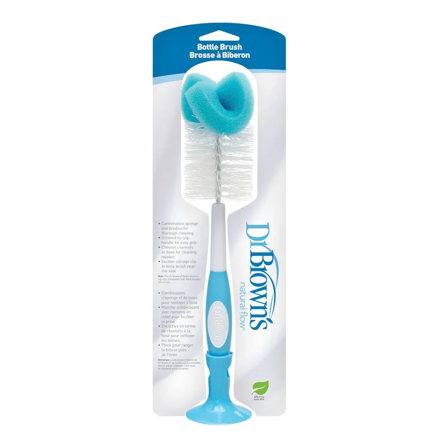 [Bundle of 2] Dr Brown's Baby Bottle Brush - Blue