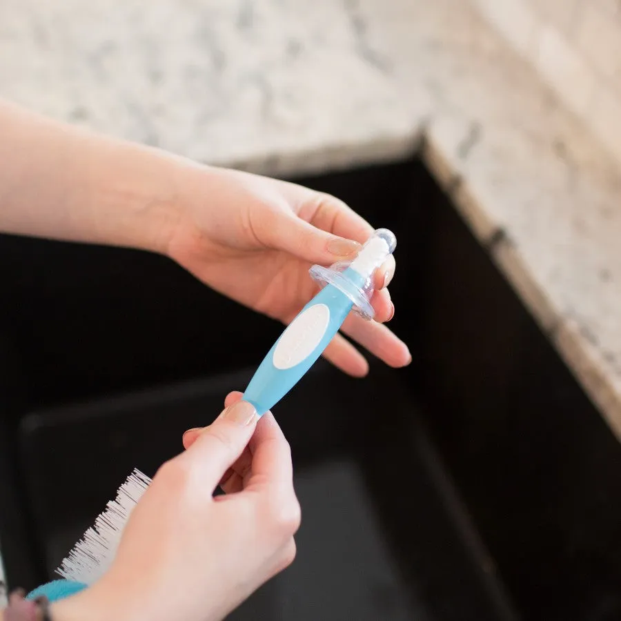 [Bundle of 2] Dr Brown's Baby Bottle Brush - Blue