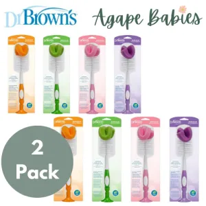 [Bundle of 2] Dr Brown's Baby Brush Assorted Colours