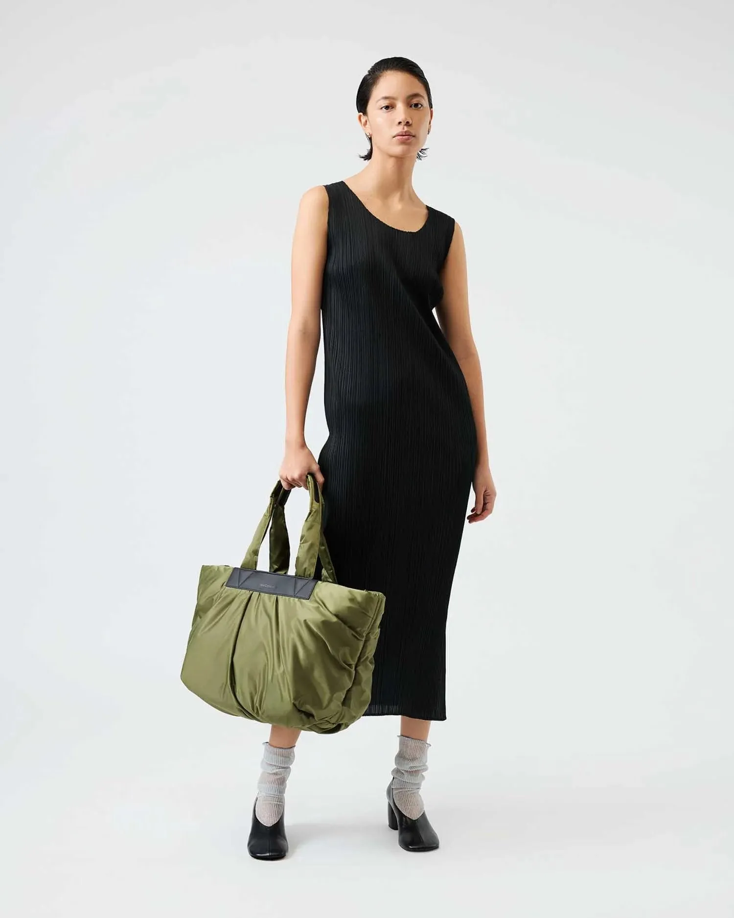 Caba Tote Medium in Olive
