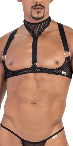 Candyman 99809 Mesh Harness Black