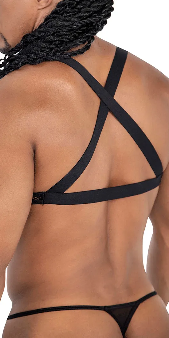 Candyman 99809 Mesh Harness Black