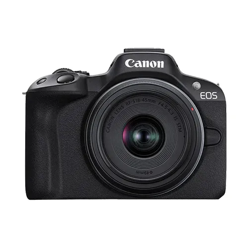 Canon EOS R50  Mirroless Camera with  18-45MM  Lens with Bag and   SD CARD – EOSR50TRAVEL