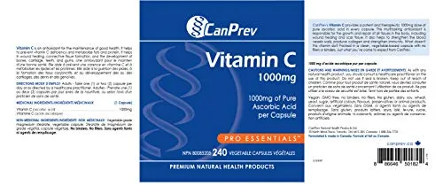 CanPrev Vitamina C, 240 vegicaps