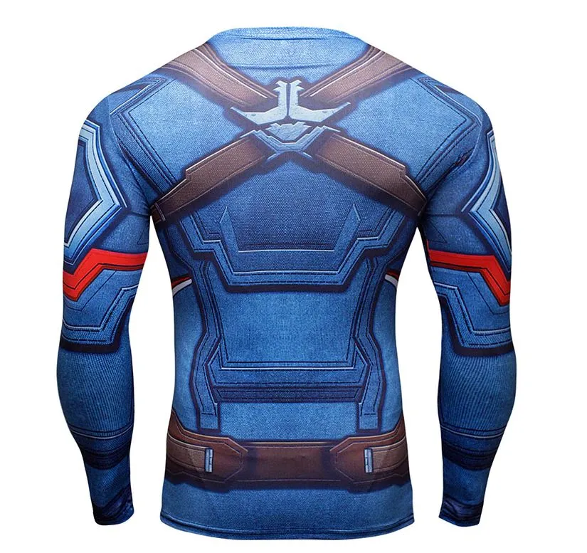 CAPTAIN AMERICA Gym Shirt