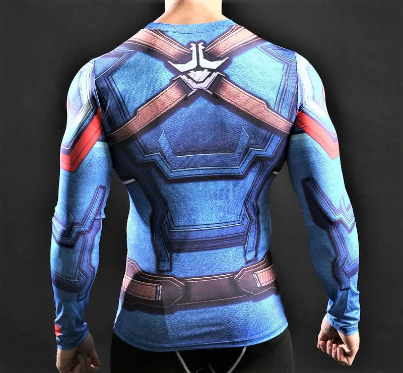 CAPTAIN AMERICA Gym Shirt