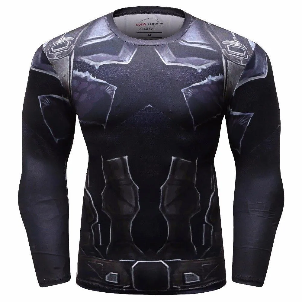 CAPTAIN AMERICA Gym Shirt