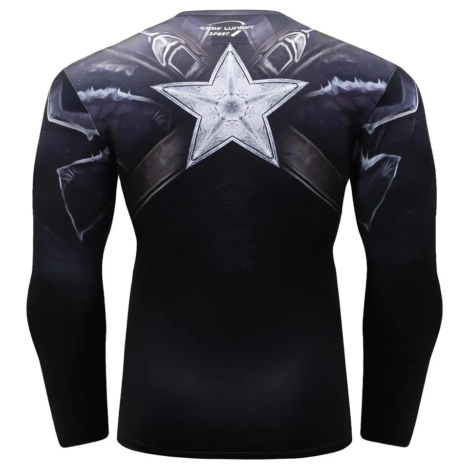 CAPTAIN AMERICA Gym Shirt