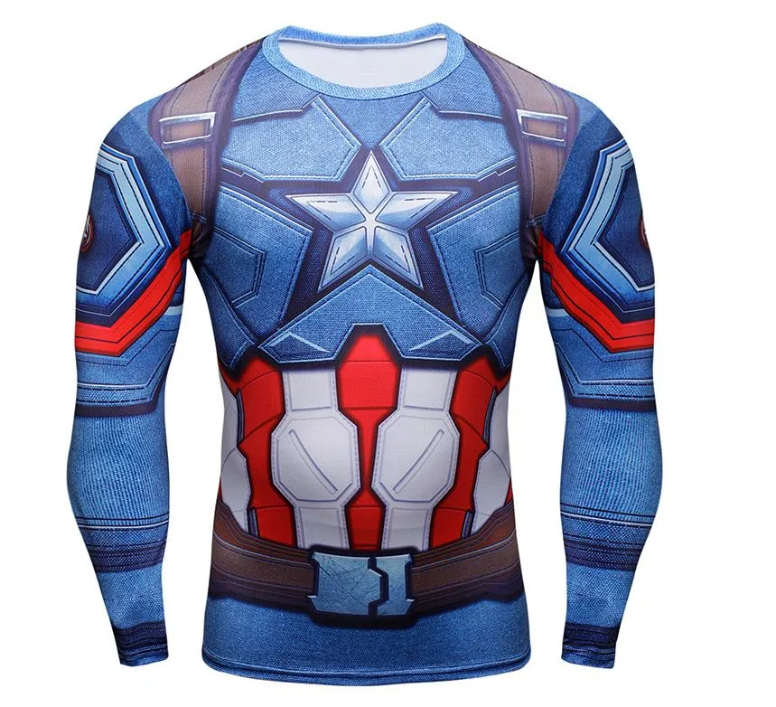 CAPTAIN AMERICA Gym Shirt