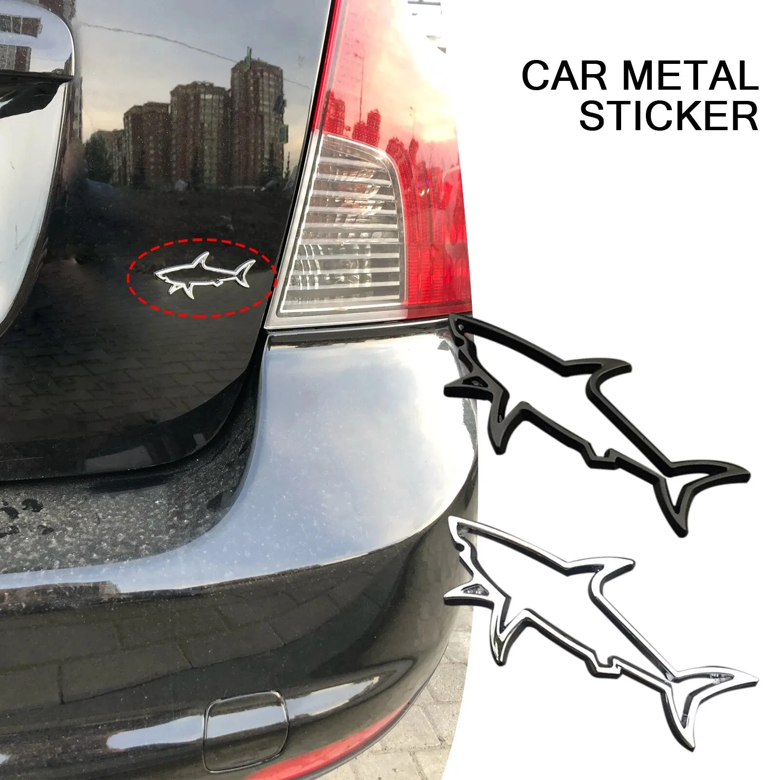 Car & Wall Sticker: Shark