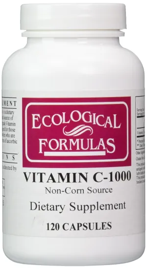 Cardiovascular investigación Vitamina C-1000 Cápsulas, 120 count
