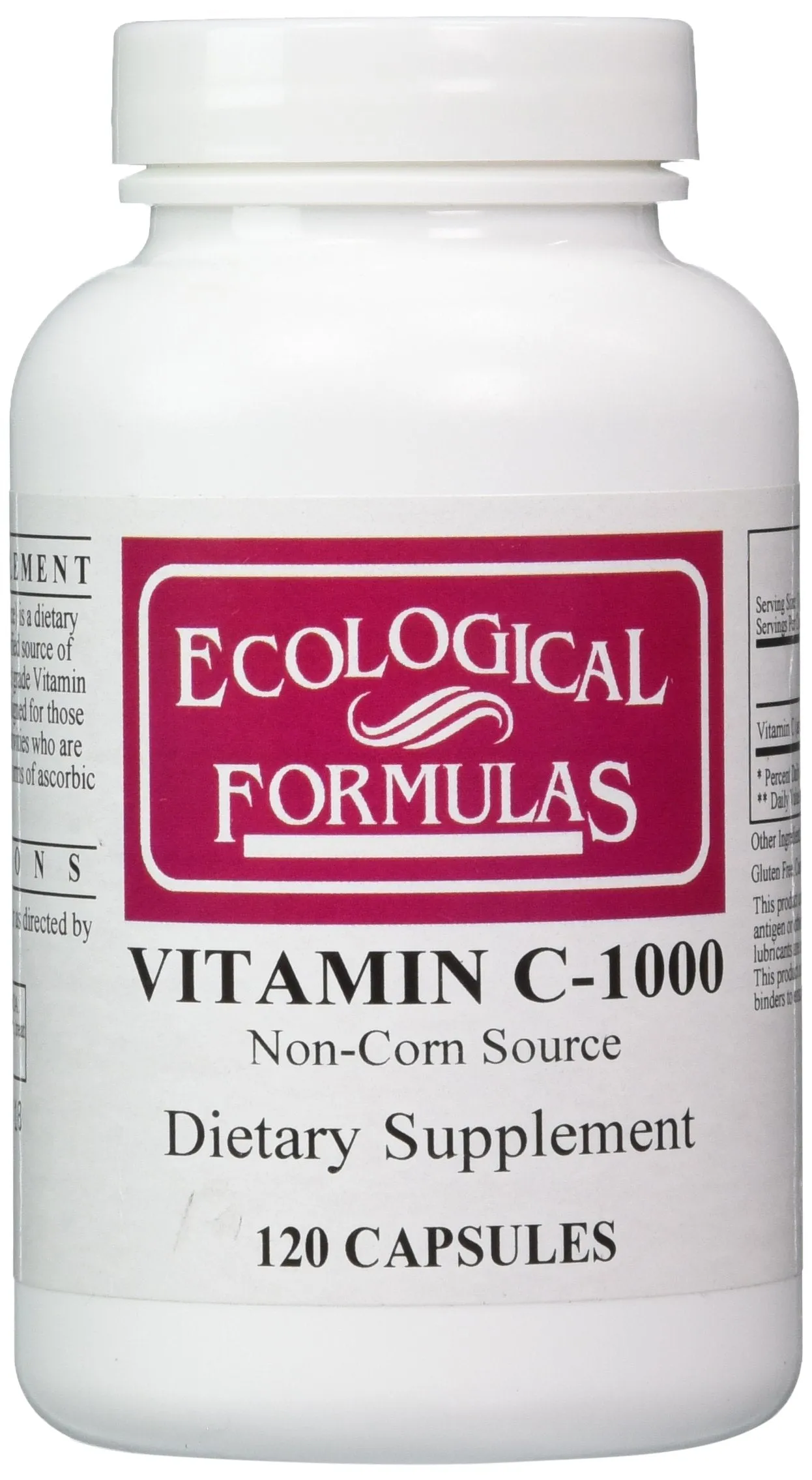 Cardiovascular investigación Vitamina C-1000 Cápsulas, 120 count