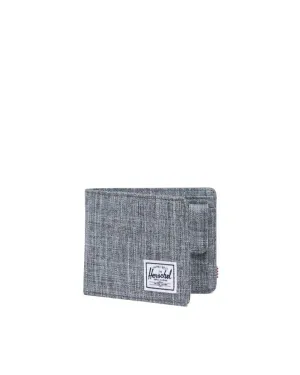 Cartera HERSCHEL Roy Coin Raven Crosshatch