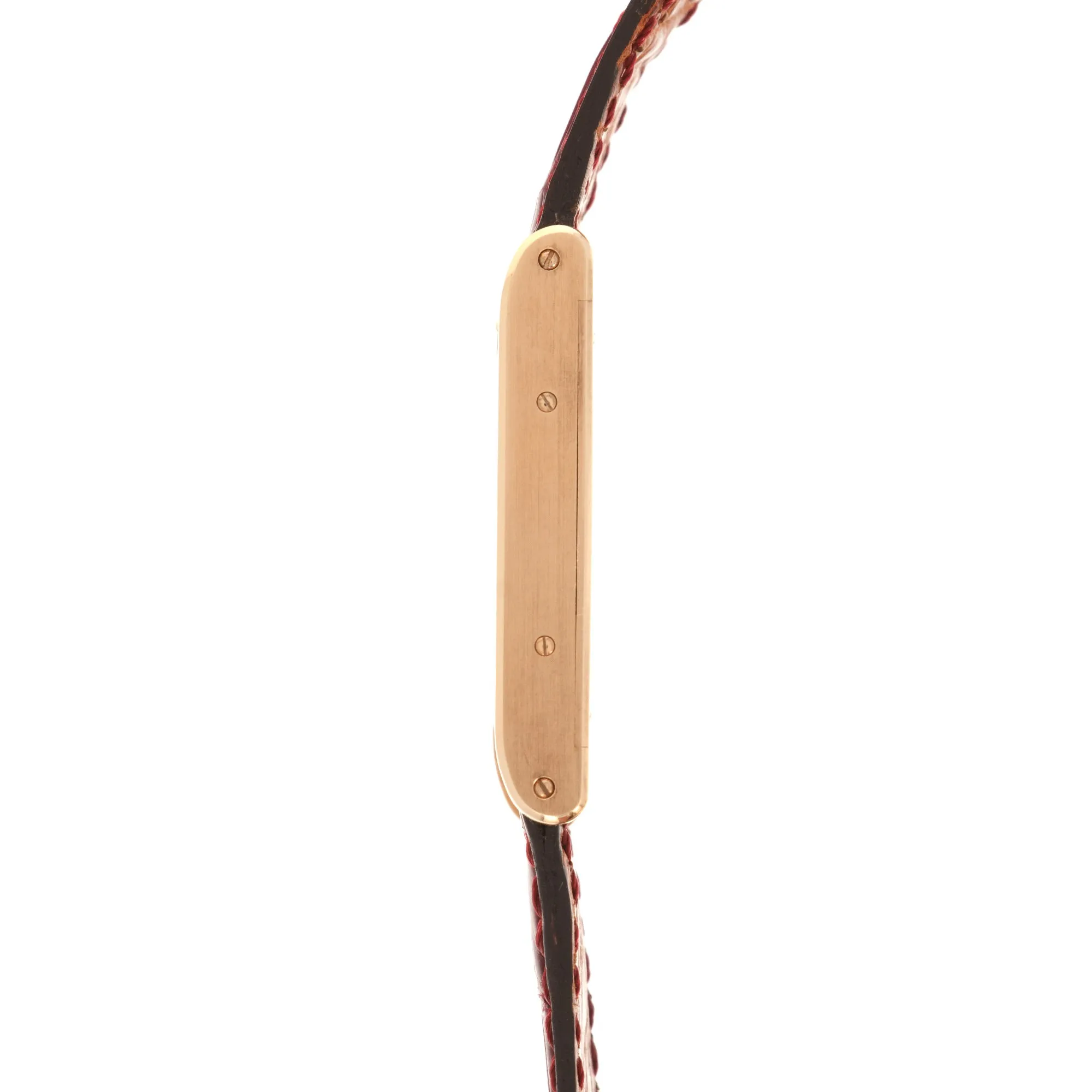 Cartier Rose Gold Tank a Guichet Watch, Limited Edition of 3