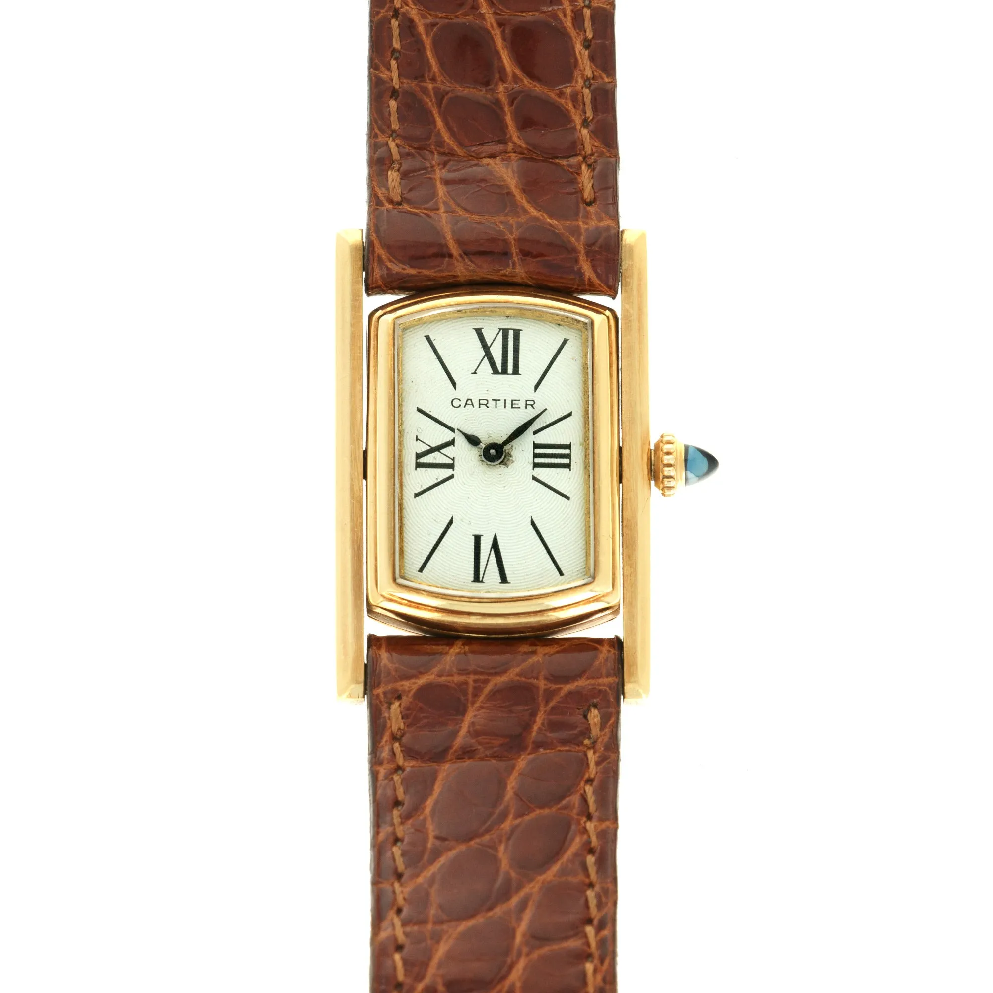 Cartier Yellow Gold Cabriolet Reversible Watch