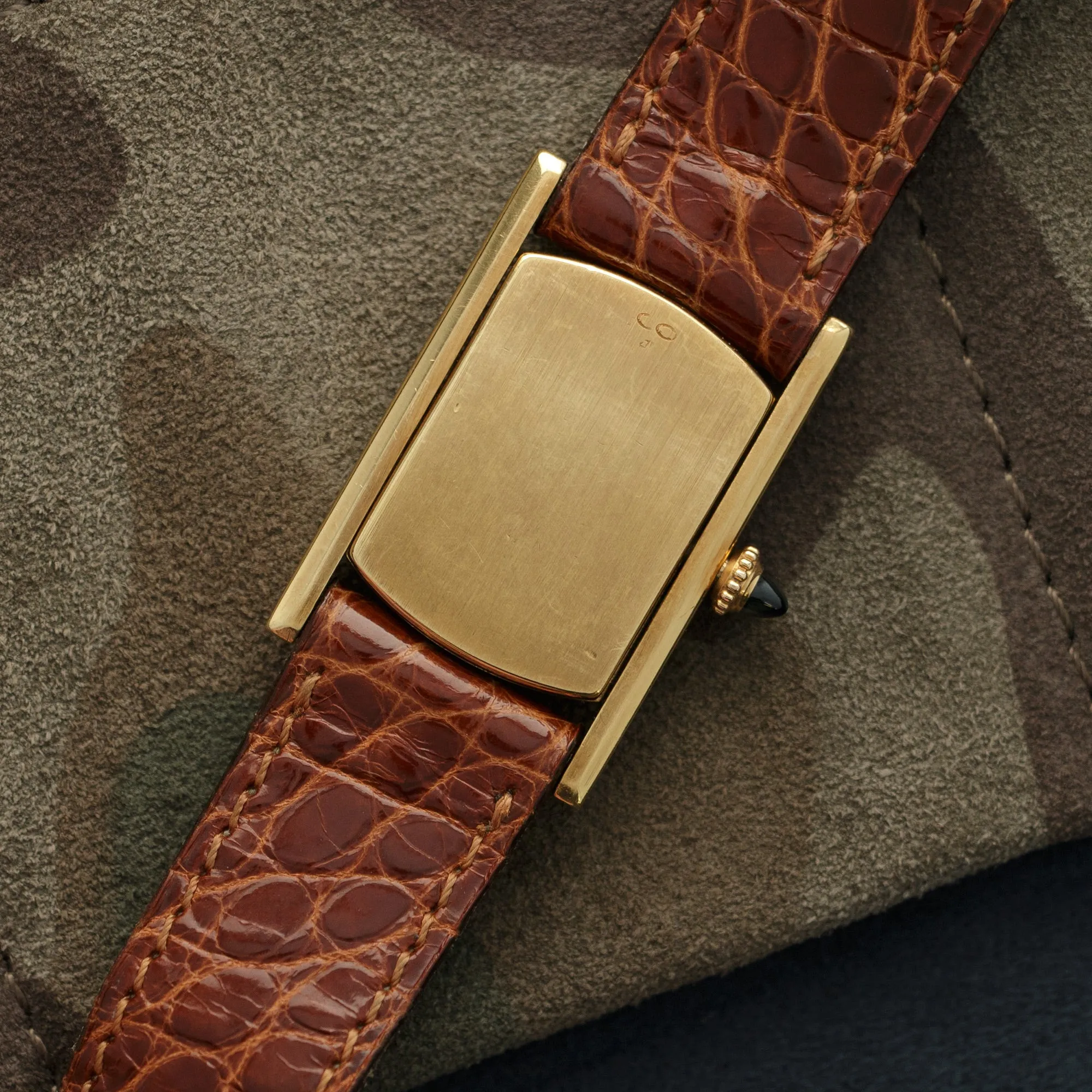 Cartier Yellow Gold Cabriolet Reversible Watch