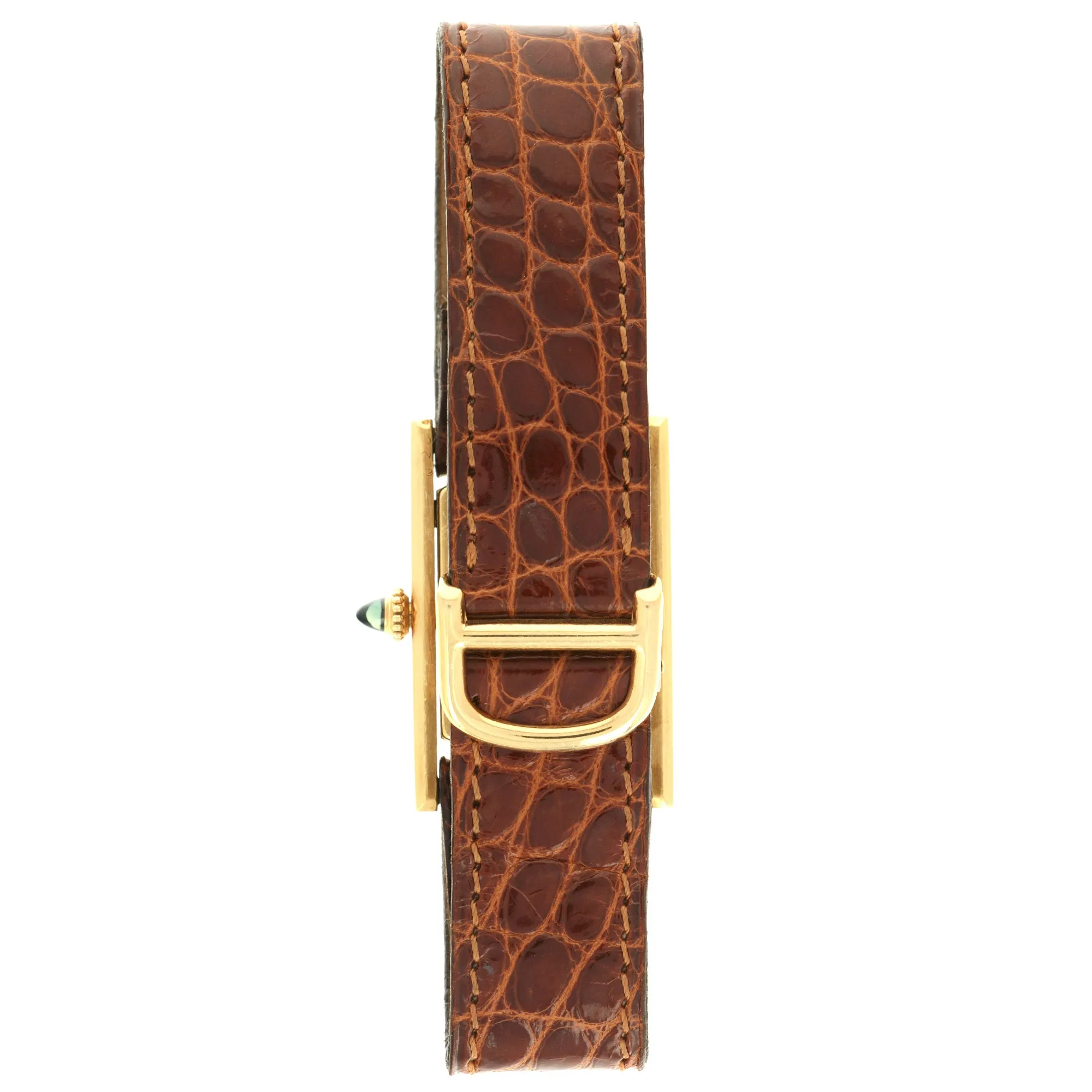 Cartier Yellow Gold Cabriolet Reversible Watch