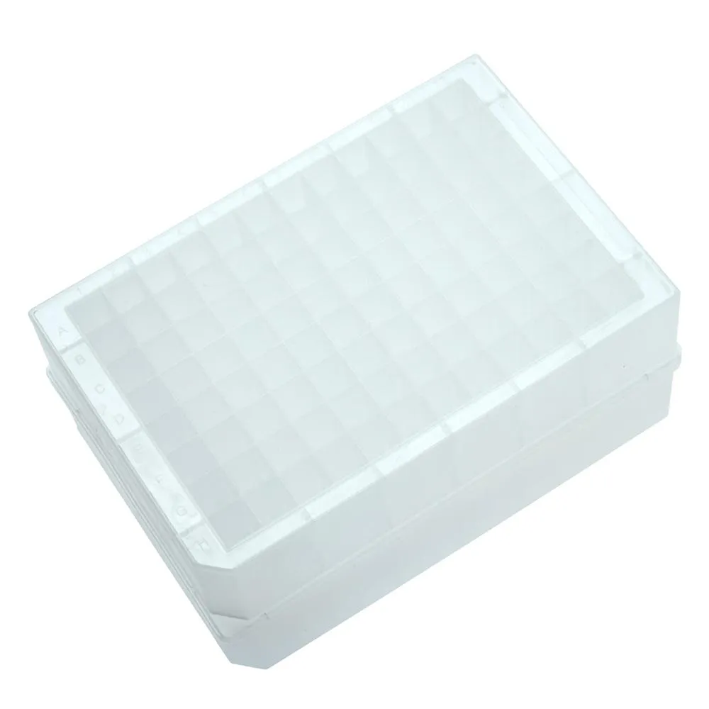 CELLTREAT 229571 96 Deep Well Storage Plate, 1.1mL, PP, V-Bottom, Non-Sterile (25/pk)