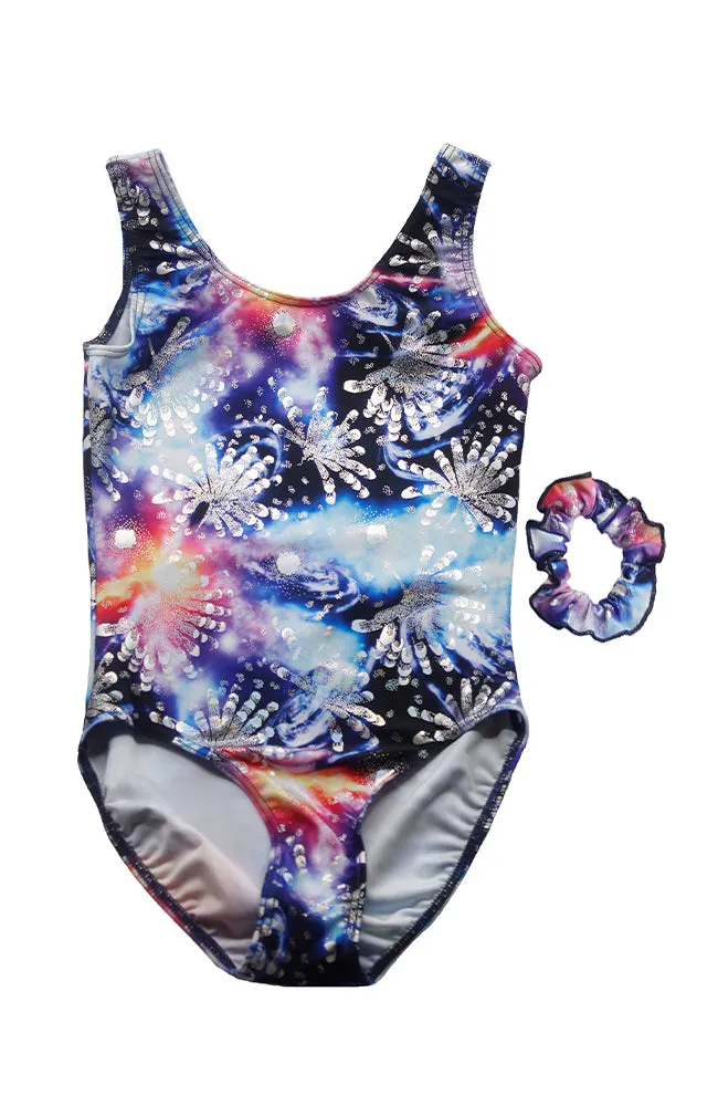 Child Milky Way Gym Bodysuit