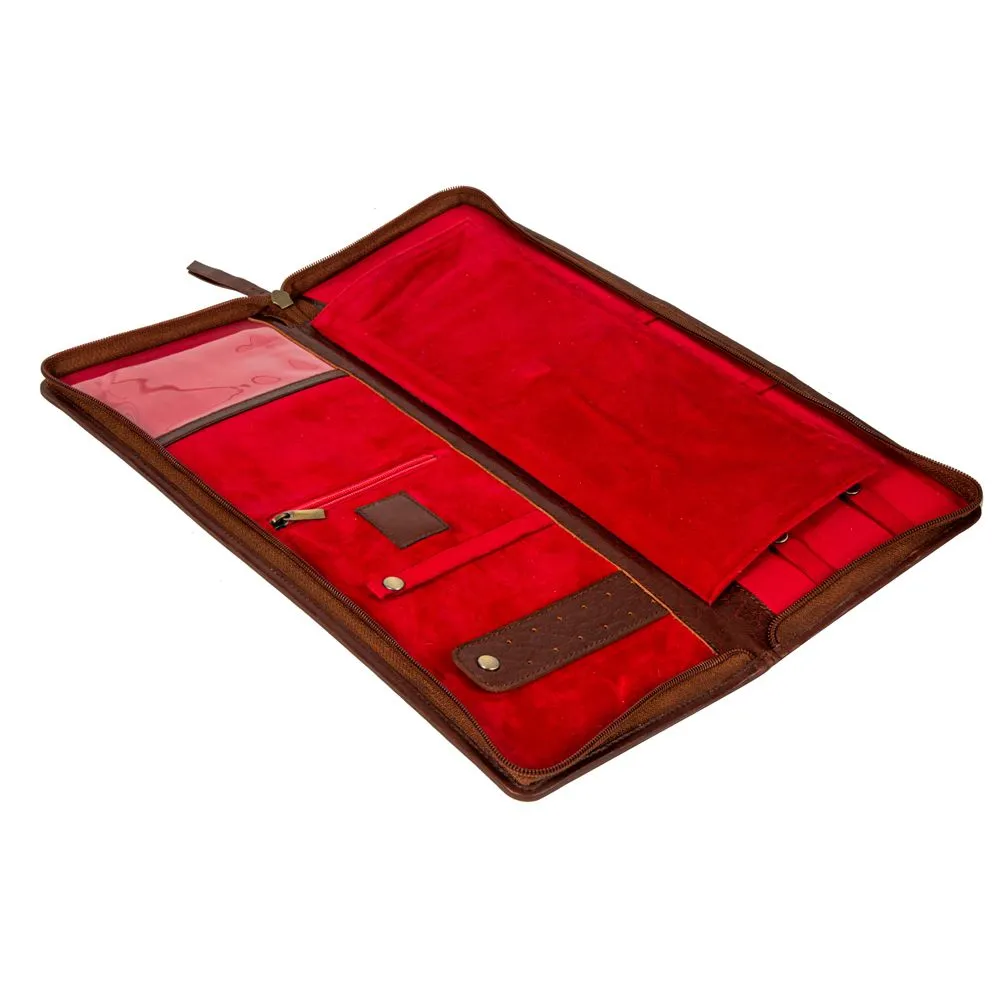 Classic Country Hand Tooled Jewelry Box Case