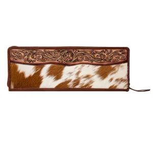Classic Country Hand Tooled Jewelry Box Case