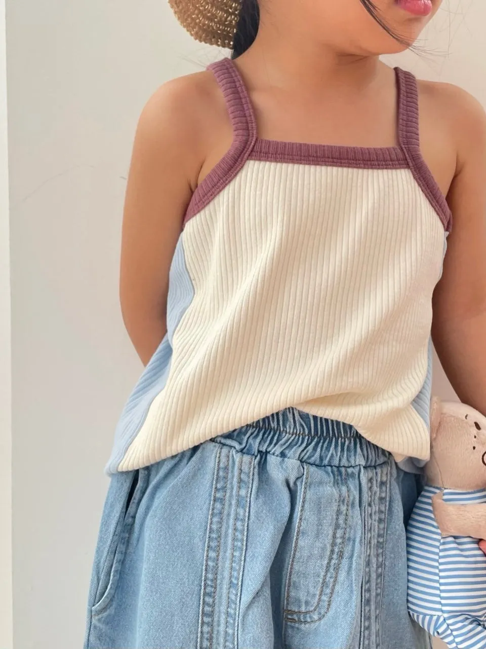Color blocking camisole
