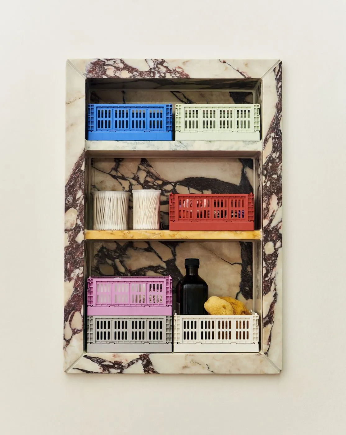 Colour Crate Mini Set Of 2 - Blush