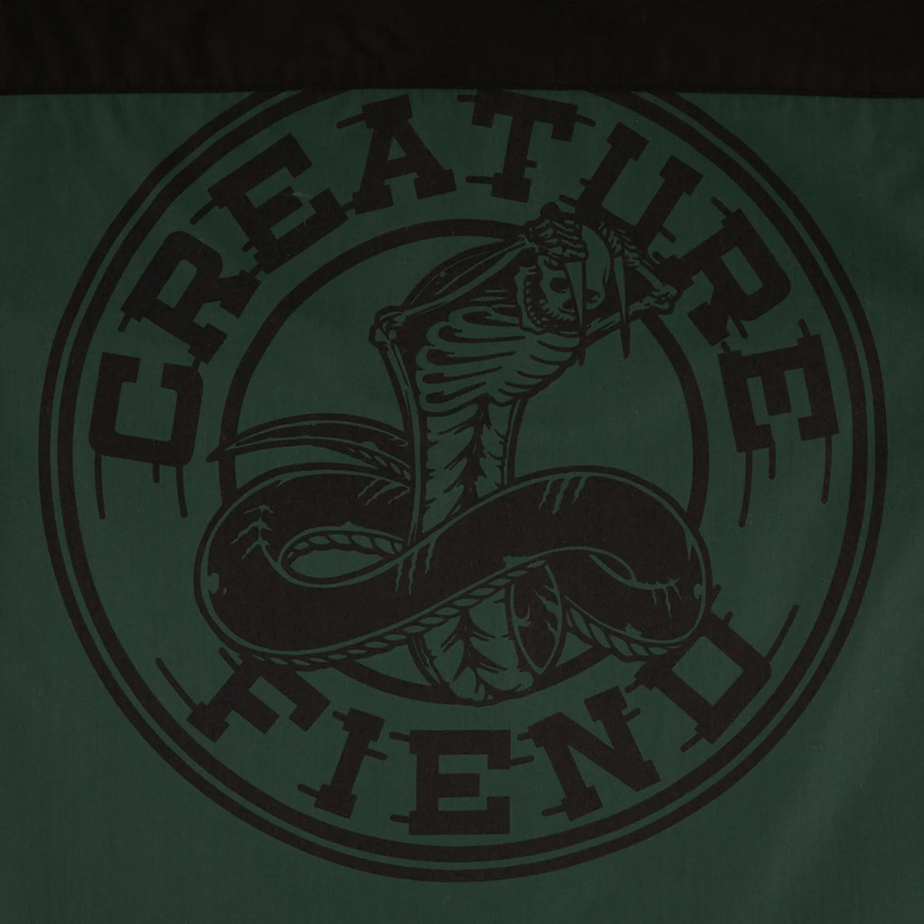 Creature Strikefast Mechanic Shirt Black/Dark Green