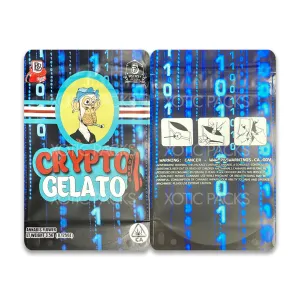 Crypto Gelato Mylar Bag 3.5 Grams