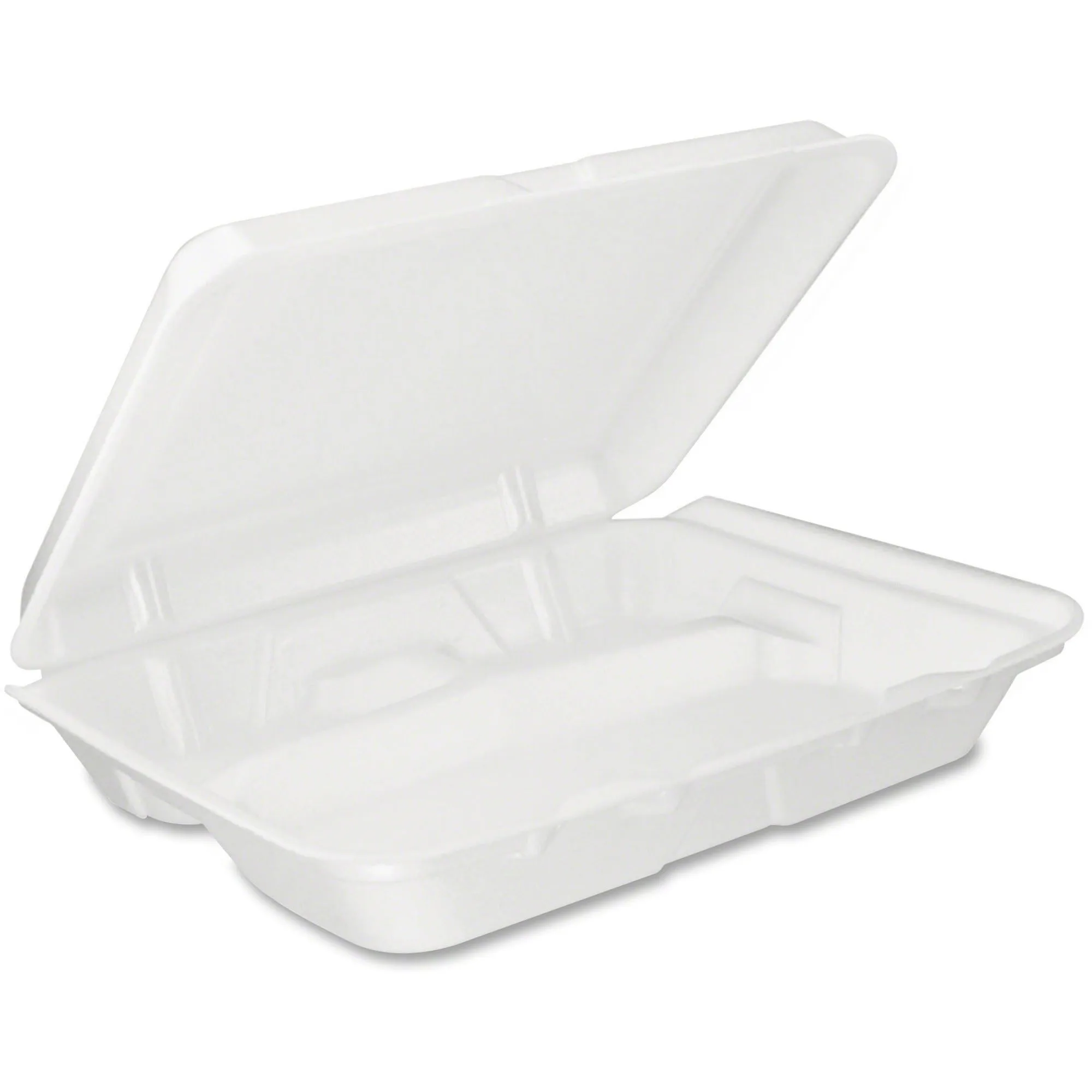 Dart Triple-compartment Foam Container
