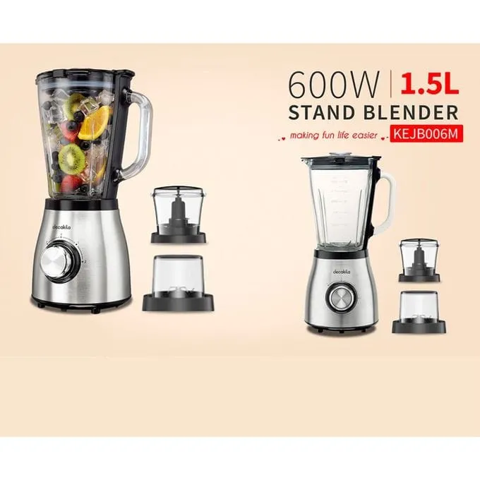 Decakila 1.5L Stand Blender 600W - KEJB006M