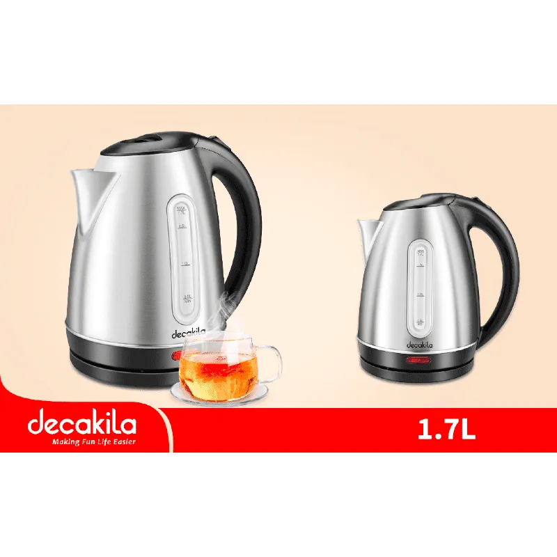Decakila 1.7L Plastic Electric Kettle 2200W - KEKT004W