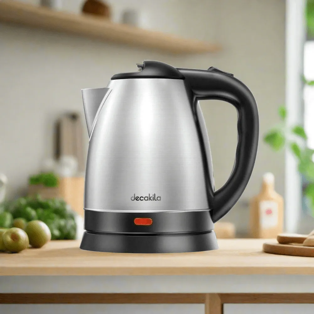 Decakila 1.8L Stainless Steel Electric Kettle 1500W - KEKT031M