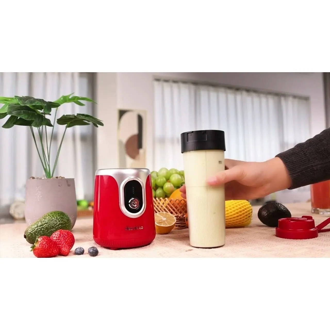 Decakila 500ml Cordless Stand Blender 120W - KMJB022R