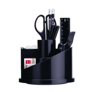 Deli Rotary Desk Organizer 7 Compartments E38251A
