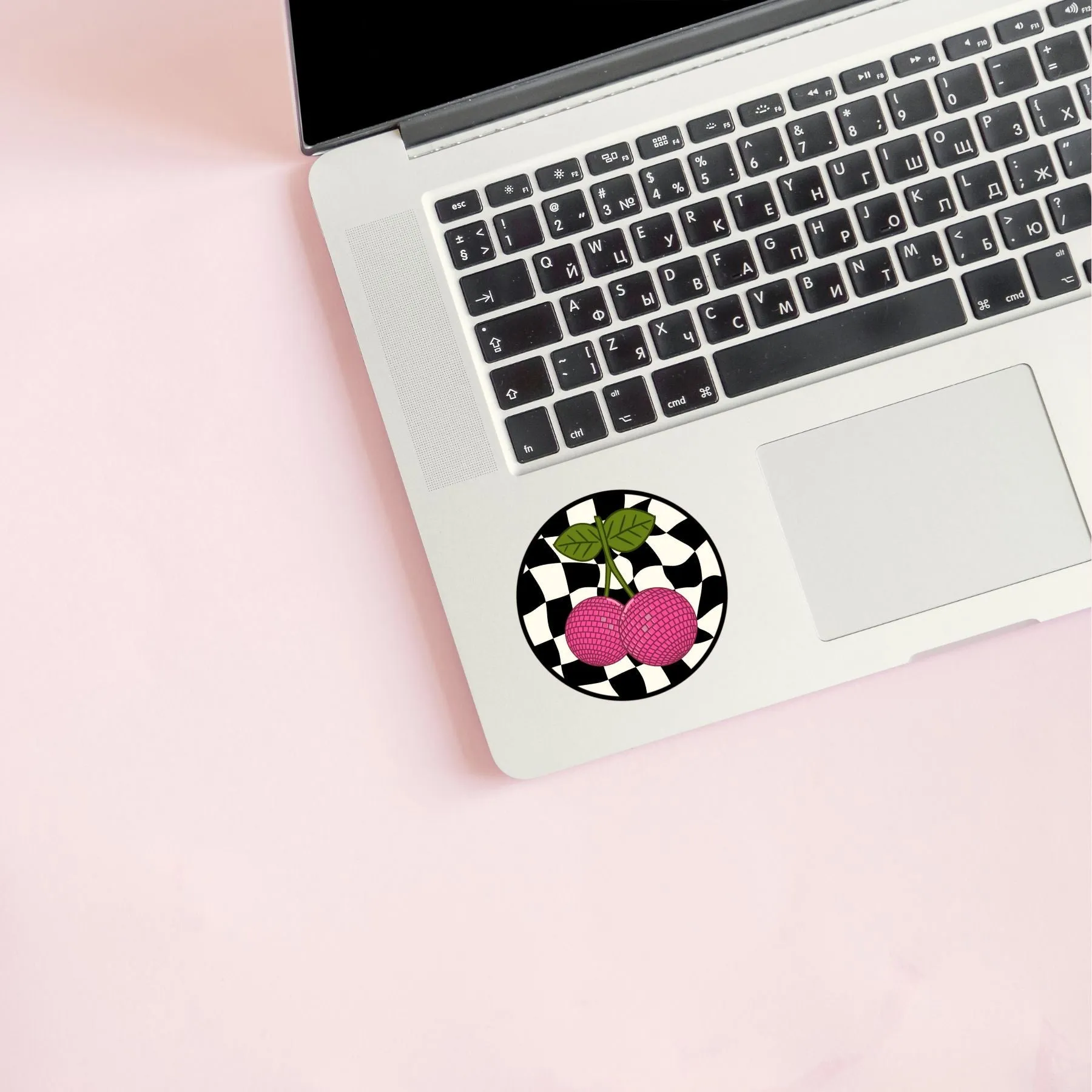 Disco Cherry Vinyl Decal Sticker